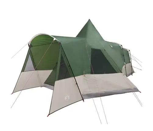 Teepee Telk Katusega Ladustamisega Roheline 720 X 465 X 295 Cm