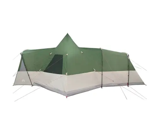 Teepee Telk Katusega Ladustamisega Roheline 720 X 465 X 295 Cm