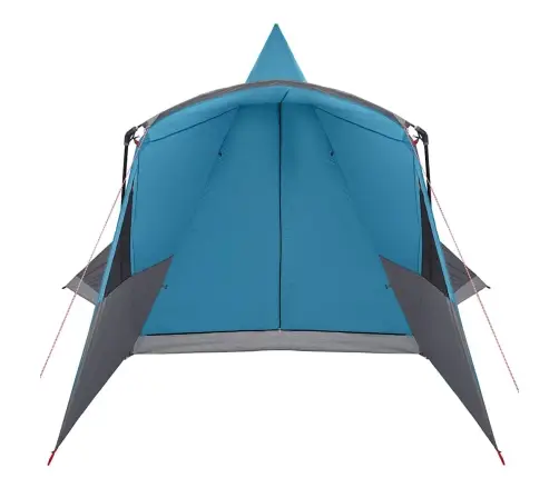 Teepee Palapinė Su Stogu Su Saugykla Mėlyna 720 X 465 X 295 Cm