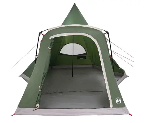 Teepee Telk Katusega Ladustamisega Roheline 545 X 450 X 295 Cm