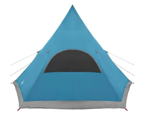 Teepee Palapinė Su Stogu Su Saugykla Mėlyna 545 X 450 X 295 Cm