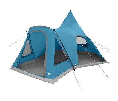 Teepee Palapinė Su Stogu Su Saugykla Mėlyna 545 X 450 X 295 Cm