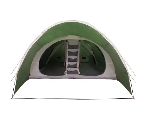 Tuneļveida Telts Ar Jumtu Zaļa 710 X 460 X 245 Cm Vidaxl