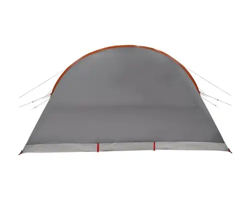 Tunelinė Palapinė Su Stogu Pilka Ir Oranžinė 710 X 460 X 245 Cm