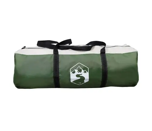 Teepee Telk Katusega Roheline Ja Hall 600 X 600 X 347 Cm