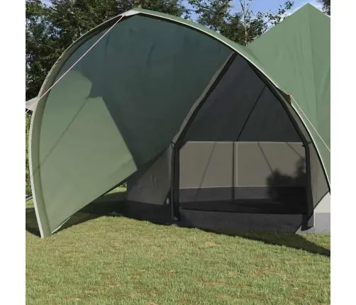 Teepee Telk Katusega Roheline Ja Hall 600 X 600 X 347 Cm