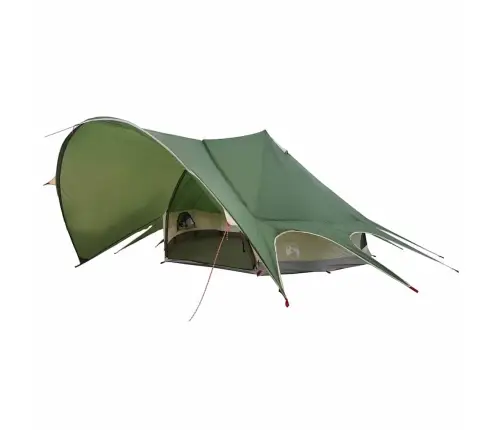 Teepee Telk Katusega Roheline Ja Hall 600 X 600 X 347 Cm