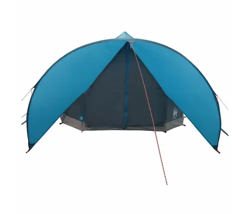 Teepee Telk Katusega Õhuavaga Sinine Ja Hall 600 X 600 X 347 Cm