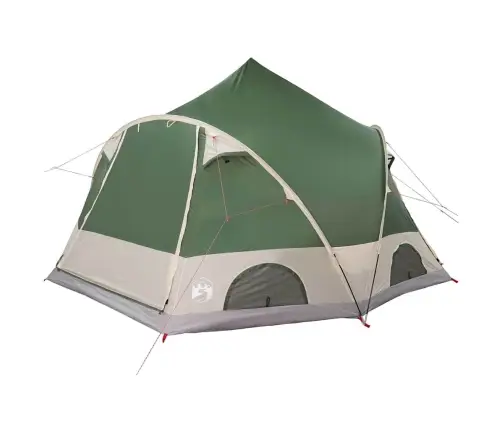 Kupola Telts Ar Jumtu Ar Uzglabāšanu Zaļa 505 X 450 X 248 Cm Vidaxl