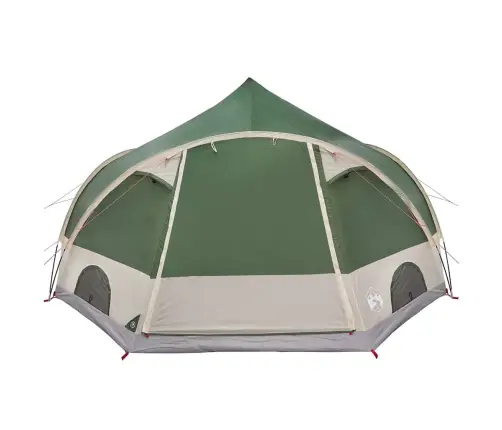 Kupola Telts Ar Jumtu Ar Uzglabāšanu Zaļa 505 X 450 X 248 Cm Vidaxl