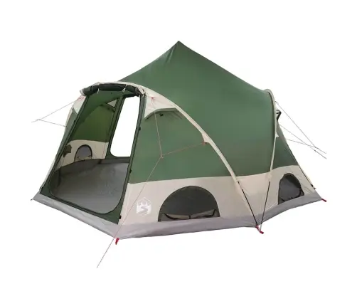 Kupola Telts Ar Jumtu Ar Uzglabāšanu Zaļa 505 X 450 X 248 Cm Vidaxl