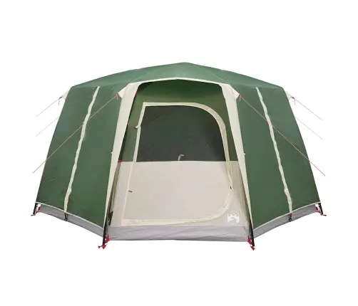 Kabriolet Telts Ar Jumtu Ar Uzglabāšanu Zaļa 425 X 396 X 222 Cm Vidaxl