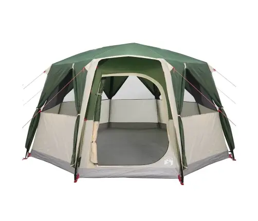 Kabriolet Telts Ar Jumtu Ar Uzglabāšanu Zaļa 425 X 396 X 222 Cm Vidaxl