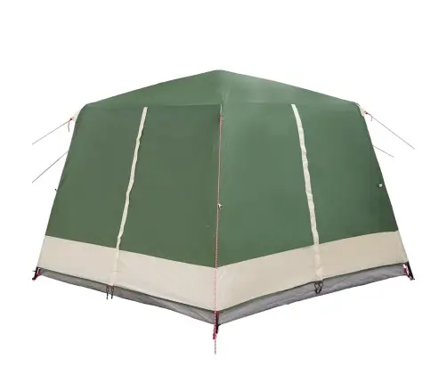 Kabanas Palapinė Su Stogu Su Saugykla Žalia 400 X 350 X 212 Cm