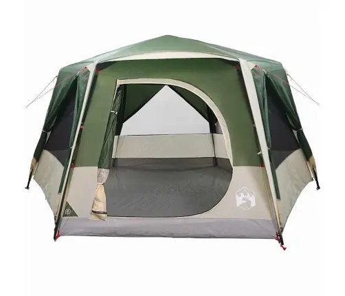 Kabanas Palapinė Su Stogu Su Saugykla Žalia 400 X 350 X 212 Cm