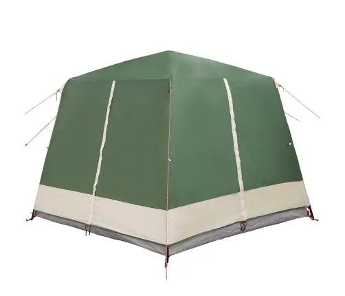 Kabanas Palapinė Su Stogu Žalia Ir Balta 333 X 317 X 194 Cm
