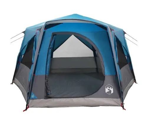 Kabriolet Telts Ar Jumtu Zila Un Pelēka 333 X 317 X 194 Cm Vidaxl