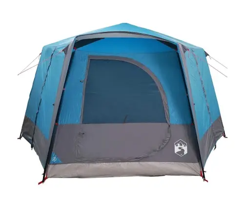 Kabriolet Telts Ar Jumtu Zila Un Pelēka 333 X 317 X 194 Cm Vidaxl