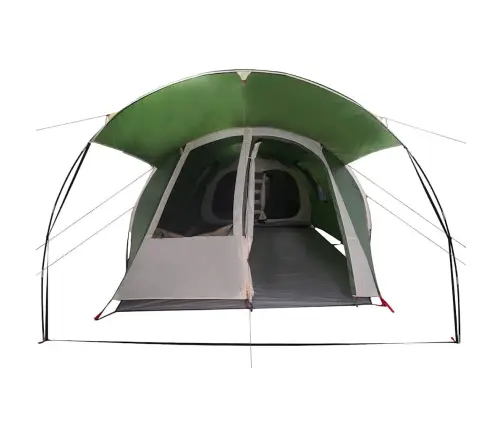 Tunnelitelk Katusega Roheline Ja Valge 740 X 370 X 220 Cm
