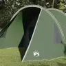 Tuneļveida Telts Ar Jumtu Zaļš Un Balts 778 X 356 X 210 Cm Vidaxl