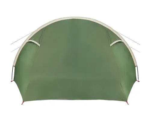 Tuneļveida Telts Ar Jumtu Zaļš Un Balts 778 X 356 X 210 Cm Vidaxl