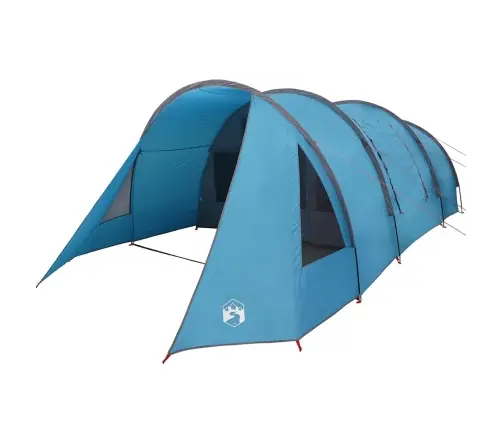 Tuneļveida Telts Ar Jumtu Zila Un Pelēka 778 X 356 X 210 Cm Vidaxl