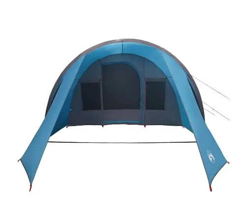 Tuneļveida Telts Ar Jumtu Zila Un Pelēka 778 X 356 X 210 Cm Vidaxl