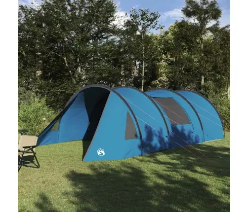 Tunelinė Palapinė Su Stogu Mėlyna Ir Pilka 778 X 356 X 210 Cm