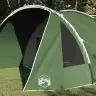 Tuneļveida Telts Ar Jumtu Zaļš Un Balts 778 X 356 X 210 Cm Vidaxl