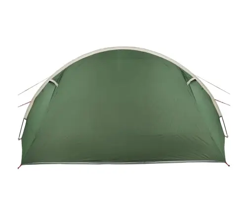 Tuneļveida Telts Ar Jumtu Zaļš Un Balts 778 X 356 X 210 Cm Vidaxl