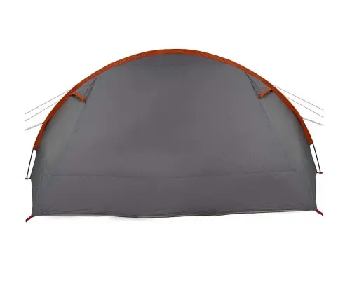 Tuneļveida Telts Ar Jumtu Pelēka Un Oranža 778 X 356 X 210 Cm Vidaxl