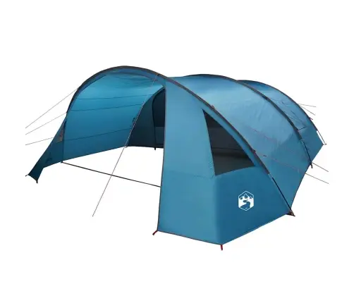 Tunelinė Palapinė Su Stogu Mėlyna Ir Pilka 700 X 590 X 215 Cm