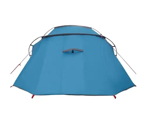 Tuneļveida Telts Ar Jumtu Zila Un Pelēka 328 X 228 X 115 Cm Vidaxl