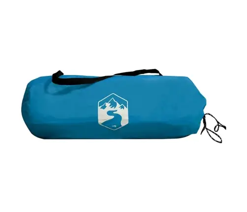 Tuneļveida Telts Ar Jumtu Zila Un Pelēka 318 X 275 X 140 Cm Vidaxl