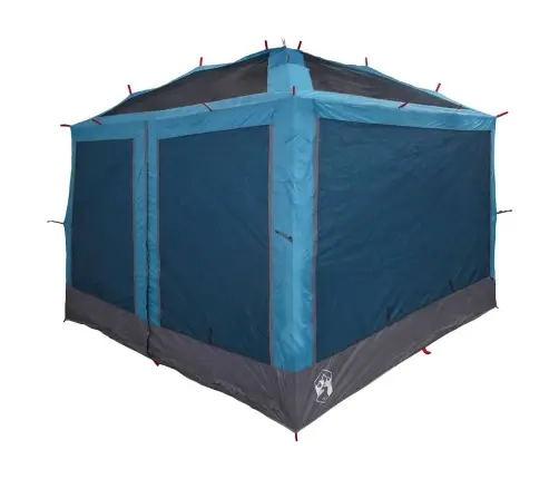 Iekšējā Telts Ar Jumtu Zila Un Pelēka 300 X 300 X 250 Cm Vidaxl