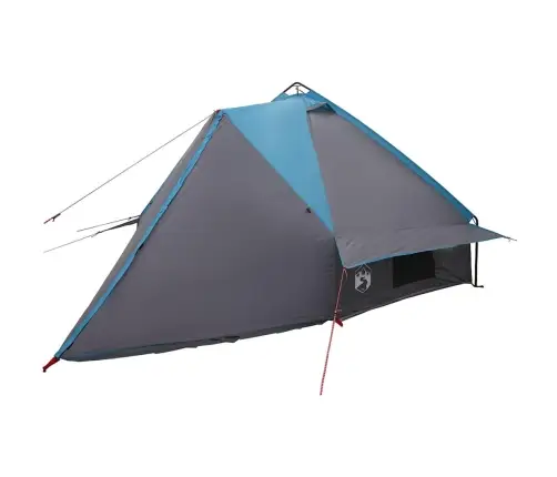 Tīpis Telts Ar Jumtu Zila Un Pelēka 490 X 410 X 210 Cm Vidaxl