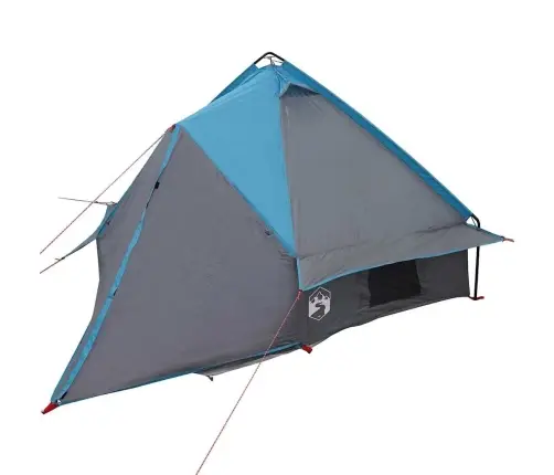 Teepee Telk Katusega Õhuavaga Sinine Ja Hall 490 X 410 X 210 Cm