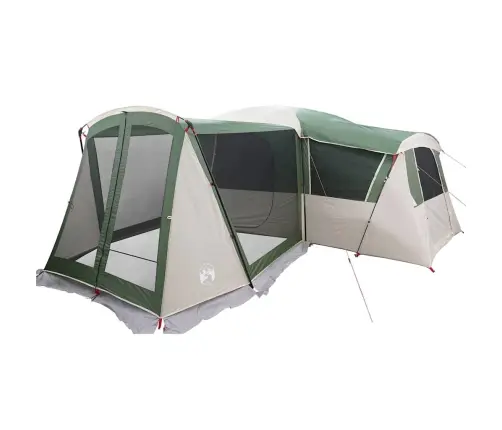 Peretelk Katusega Õhuavaga Roheline Ja Valge 745 X 700 X 217 Cm