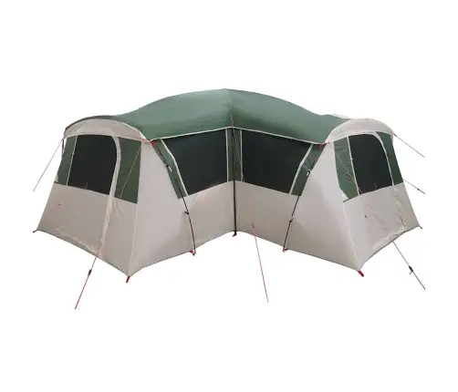 Peretelk Katusega Õhuavaga Roheline Ja Valge 745 X 700 X 217 Cm