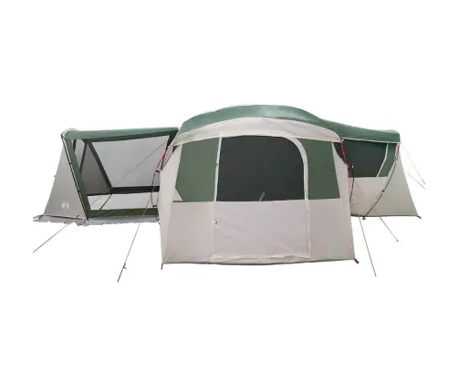 Peretelk Katusega Õhuavaga Roheline Ja Valge 745 X 700 X 217 Cm