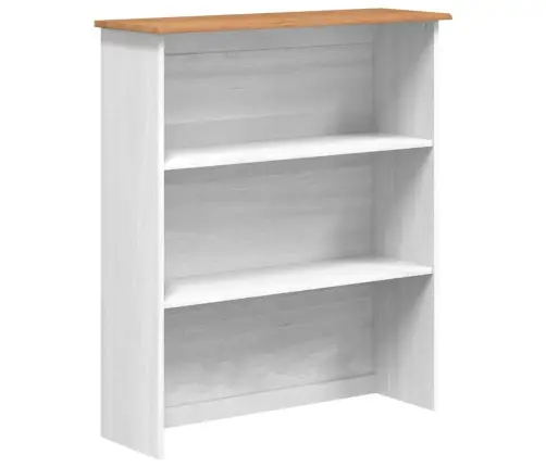 Skapītis “Askim” Balts 91X40X199.5 Cm Masīvkoka Priedes Vidaxl