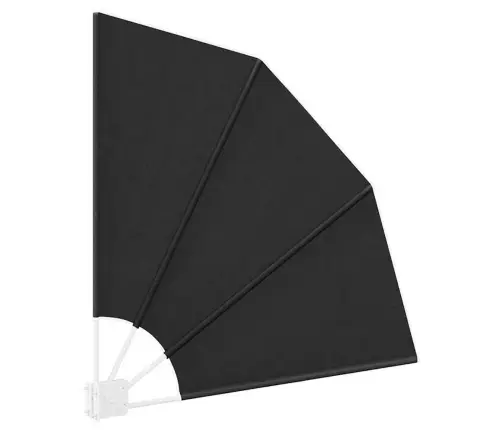 Balkona Privātuma Ekrāns Antracīts 115 X 115 Cm Audums Vidaxl