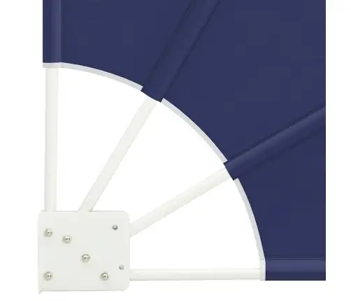 Balkona Privātuma Ekrāns Tumši Zila 115 X 115 Cm Audums Vidaxl