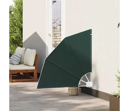 Balkona Privātuma Ekrāns Tumši Zaļa 115 X 115 Cm Audums Vidaxl