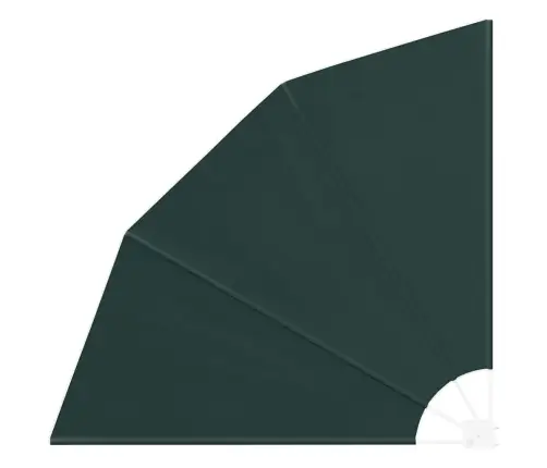 Balkona Privātuma Ekrāns Tumši Zaļa 160 X 160 Cm Audums Vidaxl