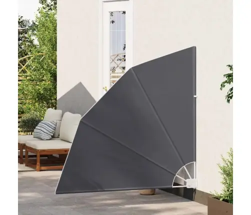 Balkona Privātuma Ekrāns Melna 140 X 140 Cm Audums Vidaxl