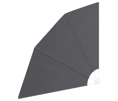Balkona Privātuma Ekrāns Melna 140 X 140 Cm Audums Vidaxl