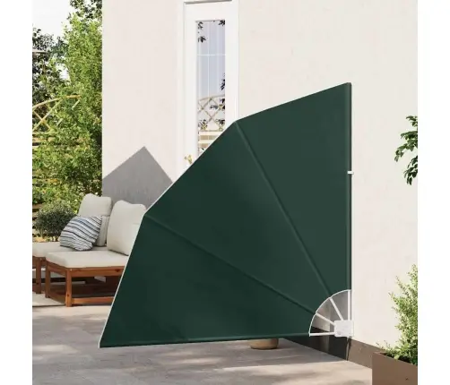 Balkona Privātuma Ekrāns Tumši Zaļa 140 X 140 Cm Audums Vidaxl