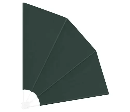 Balkona Privātuma Ekrāns Tumši Zaļa 140 X 140 Cm Audums Vidaxl