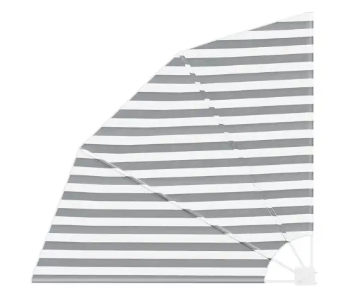 Balkona Privātuma Ekrāns Antracītpelēks Un Balts 140 X 140 Cm Vidaxl